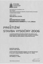 Prestižní stavba<br>Vysočiny 2006