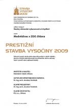 Prestižní stavba<br>Vysočiny 2009 ZOO